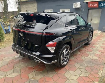Черный Хендай Kona, объемом двигателя 1.6 л и пробегом 54 тыс. км за 25700 $, фото 4 на Automoto.ua