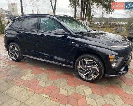 Черный Хендай Kona, объемом двигателя 1.6 л и пробегом 54 тыс. км за 25700 $, фото 5 на Automoto.ua