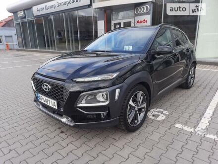 Хендай Kona 2018 у Запоріжжя на Automoto.ua Чорний Хендай Kona, об'ємом двигуна 1.6 л та пробігом 54 тис. км за 16700 $, фото 1 на Automoto.ua