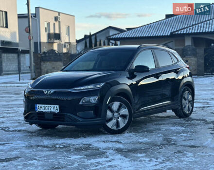 Черный Хендай Kona, объемом двигателя 0 л и пробегом 107 тыс. км за 18700 $, фото 1 на Automoto.ua