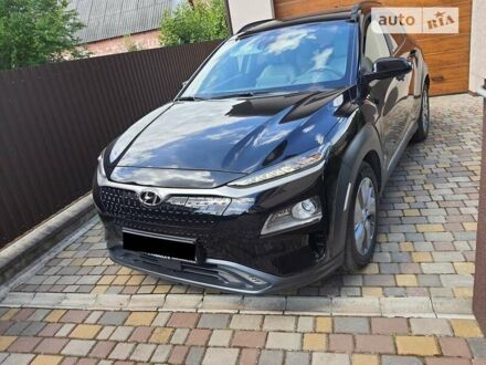 Черный Хендай Kona, объемом двигателя 0 л и пробегом 34 тыс. км за 20500 $, фото 1 на Automoto.ua