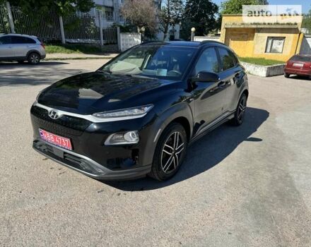 Чорний Хендай Kona, об'ємом двигуна 0 л та пробігом 48 тис. км за 21500 $, фото 1 на Automoto.ua