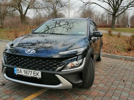 Черный Хендай Kona, объемом двигателя 2 л и пробегом 20 тыс. км за 22000 $, фото 1 на Automoto.ua