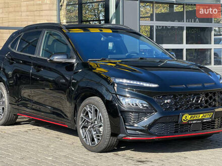 Черный Хендай Kona, объемом двигателя 1.6 л и пробегом 37 тыс. км за 21890 $, фото 1 на Automoto.ua