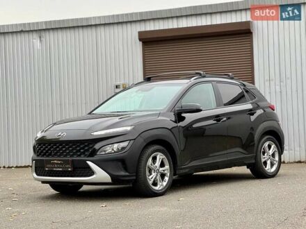 Черный Хендай Kona, объемом двигателя 2 л и пробегом 37 тыс. км за 16900 $, фото 1 на Automoto.ua