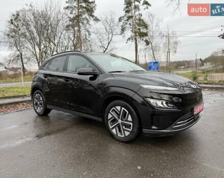 Черный Хендай Kona, объемом двигателя 0 л и пробегом 94 тыс. км за 19450 $, фото 1 на Automoto.ua