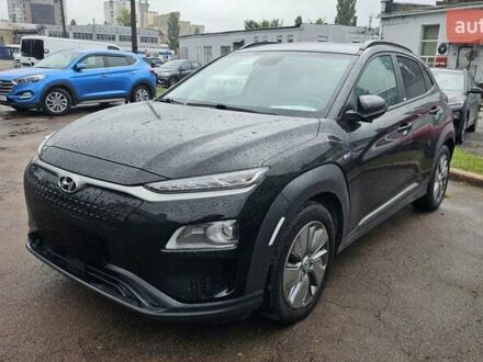 Черный Хендай Kona, объемом двигателя 0 л и пробегом 95 тыс. км за 20350 $, фото 1 на Automoto.ua