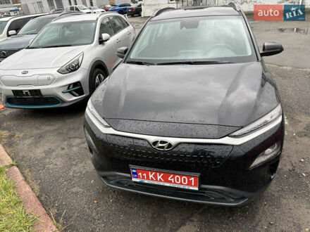 Черный Хендай Kona, объемом двигателя 0 л и пробегом 50 тыс. км за 21500 $, фото 1 на Automoto.ua