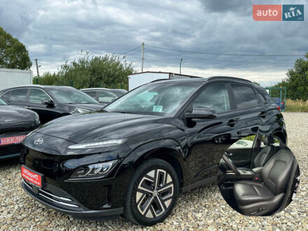 Черный Хендай Kona, объемом двигателя 0 л и пробегом 46 тыс. км за 23700 $, фото 1 на Automoto.ua