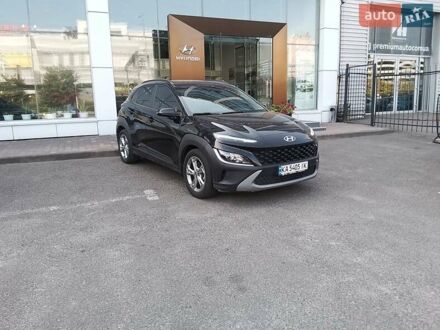 Чорний Хендай Kona, об'ємом двигуна 1.6 л та пробігом 51 тис. км за 18900 $, фото 1 на Automoto.ua