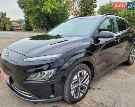 Черный Хендай Kona, объемом двигателя 0 л и пробегом 97 тыс. км за 19300 $, фото 1 на Automoto.ua