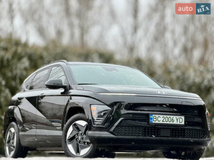 Черный Хендай Kona, объемом двигателя 0 л и пробегом 12 тыс. км за 23950 $, фото 1 на Automoto.ua