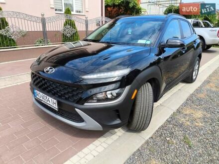 Хендай Kona 2023 у Мукачеве на Automoto.ua Чорний Хендай Kona, об'ємом двигуна 2 л та пробігом 6 тис. км за 21000 $, фото 1 на Automoto.ua