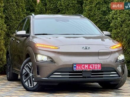 Коричневый Хендай Kona, объемом двигателя 0 л и пробегом 46 тыс. км за 17700 $, фото 1 на Automoto.ua