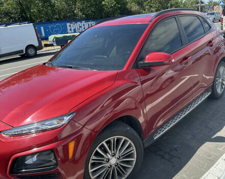 Червоний Хендай Kona, об'ємом двигуна 2 л та пробігом 55 тис. км за 18000 $, фото 6 на Automoto.ua