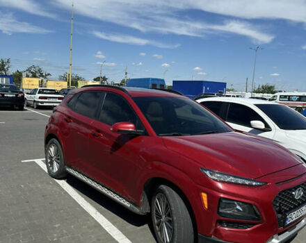 Червоний Хендай Kona, об'ємом двигуна 2 л та пробігом 55 тис. км за 18000 $, фото 1 на Automoto.ua