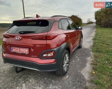 Червоний Хендай Kona, об'ємом двигуна 0 л та пробігом 156 тис. км за 16850 $, фото 5 на Automoto.ua