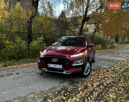 Червоний Хендай Kona, об'ємом двигуна 2 л та пробігом 42 тис. км за 14300 $, фото 1 на Automoto.ua