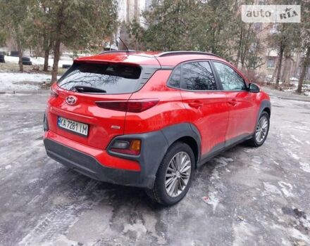 Червоний Хендай Kona, об'ємом двигуна 2 л та пробігом 14 тис. км за 15500 $, фото 8 на Automoto.ua