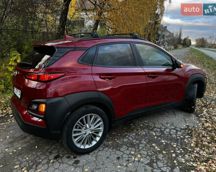 Червоний Хендай Kona, об'ємом двигуна 2 л та пробігом 42 тис. км за 14300 $, фото 8 на Automoto.ua