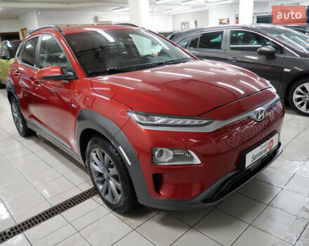 Красный Хендай Kona, объемом двигателя 0 л и пробегом 53 тыс. км за 15521 $, фото 1 на Automoto.ua