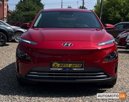 Красный Хендай Kona, объемом двигателя 64 л и пробегом 27 тыс. км за 21500 $, фото 1 на Automoto.ua