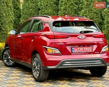 Красный Хендай Kona, объемом двигателя 0 л и пробегом 33 тыс. км за 16999 $, фото 11 на Automoto.ua
