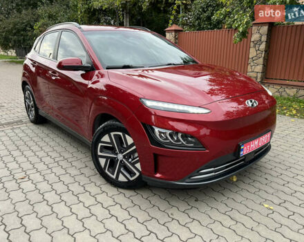 Красный Хендай Kona, объемом двигателя 0 л и пробегом 57 тыс. км за 20500 $, фото 1 на Automoto.ua