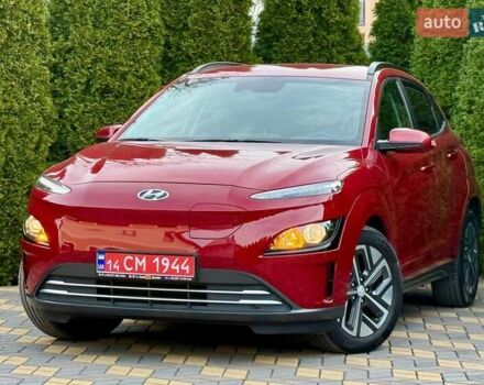 Красный Хендай Kona, объемом двигателя 0 л и пробегом 44 тыс. км за 17000 $, фото 2 на Automoto.ua