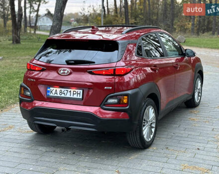 Красный Хендай Kona, объемом двигателя 2 л и пробегом 106 тыс. км за 14300 $, фото 14 на Automoto.ua