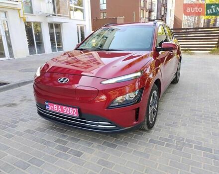 Красный Хендай Kona, объемом двигателя 0 л и пробегом 39 тыс. км за 17400 $, фото 1 на Automoto.ua