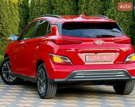 Красный Хендай Kona, объемом двигателя 0 л и пробегом 45 тыс. км за 17500 $, фото 7 на Automoto.ua