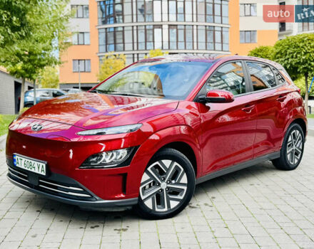 Красный Хендай Kona, объемом двигателя 0 л и пробегом 103 тыс. км за 21400 $, фото 1 на Automoto.ua