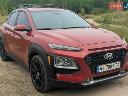 Красный Хендай Kona, объемом двигателя 2 л и пробегом 55 тыс. км за 15900 $, фото 1 на Automoto.ua