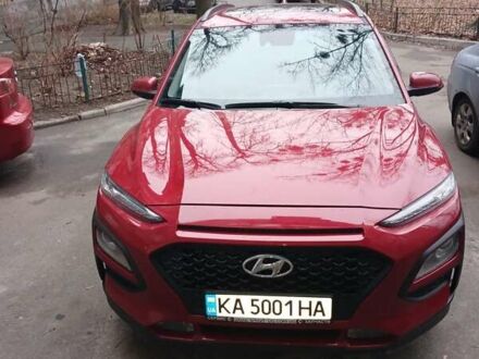 Красный Хендай Kona, объемом двигателя 2 л и пробегом 48 тыс. км за 17900 $, фото 1 на Automoto.ua