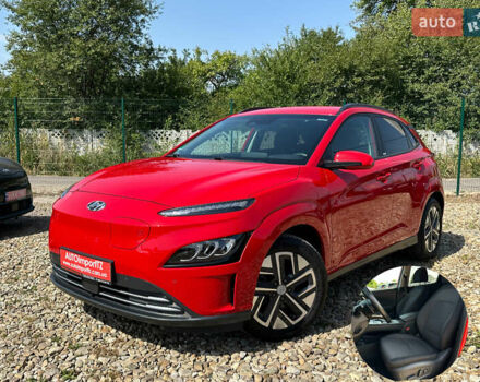 Красный Хендай Kona, объемом двигателя 0 л и пробегом 113 тыс. км за 19900 $, фото 1 на Automoto.ua