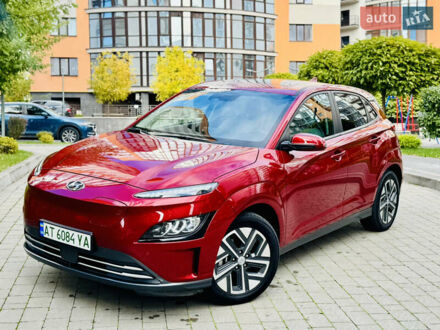 Красный Хендай Kona, объемом двигателя 0 л и пробегом 103 тыс. км за 21400 $, фото 1 на Automoto.ua