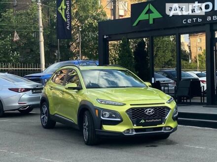 Хендай Kona 2018 у Києві на Automoto.ua Жовтий Хендай Kona, об'ємом двигуна 1.6 л та пробігом 96 тис. км за 22500 $, фото 1 на Automoto.ua