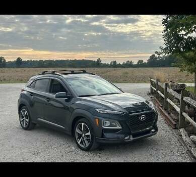 Серый Хендай Kona, объемом двигателя 1.59 л и пробегом 70 тыс. км за 18700 $, фото 12 на Automoto.ua