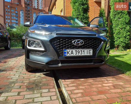 Сірий Хендай Kona, об'ємом двигуна 2 л та пробігом 79 тис. км за 13300 $, фото 1 на Automoto.ua