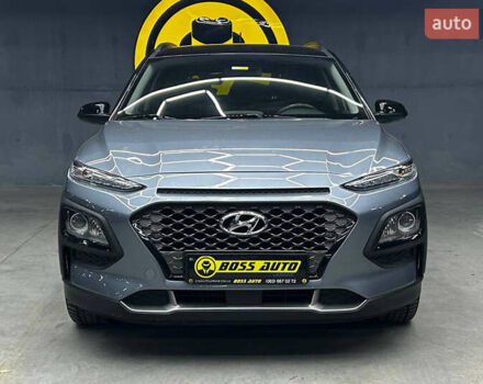 Сірий Хендай Kona, об'ємом двигуна 2 л та пробігом 55 тис. км за 15800 $, фото 1 на Automoto.ua