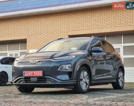 Серый Хендай Kona, объемом двигателя 0 л и пробегом 151 тыс. км за 16399 $, фото 5 на Automoto.ua