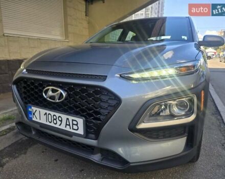 Сірий Хендай Kona, об'ємом двигуна 2 л та пробігом 60 тис. км за 14300 $, фото 1 на Automoto.ua