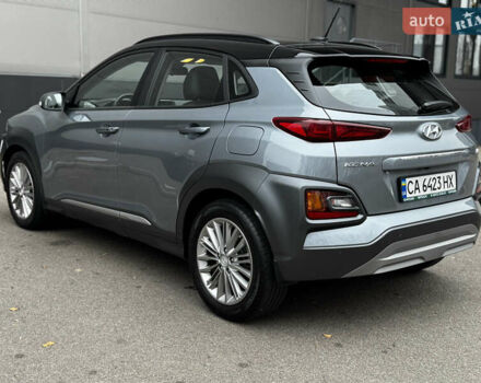 Сірий Хендай Kona, об'ємом двигуна 1.6 л та пробігом 32 тис. км за 18999 $, фото 5 на Automoto.ua
