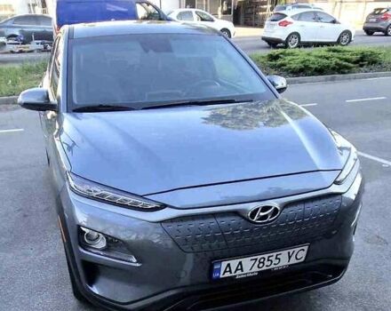 Серый Хендай Kona, объемом двигателя 0 л и пробегом 79 тыс. км за 18900 $, фото 16 на Automoto.ua