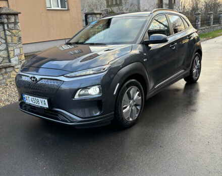 Серый Хендай Kona, объемом двигателя 0 л и пробегом 23 тыс. км за 16900 $, фото 11 на Automoto.ua