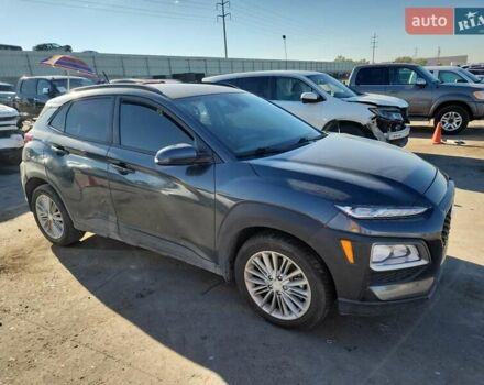 Серый Хендай Kona, объемом двигателя 2 л и пробегом 86 тыс. км за 2500 $, фото 3 на Automoto.ua