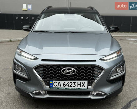 Сірий Хендай Kona, об'ємом двигуна 1.6 л та пробігом 32 тис. км за 18999 $, фото 2 на Automoto.ua