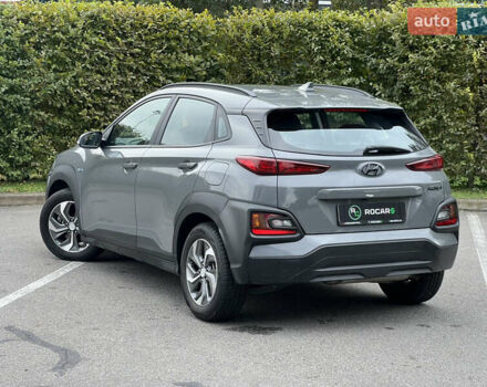 Серый Хендай Kona, объемом двигателя 1.6 л и пробегом 54 тыс. км за 20950 $, фото 15 на Automoto.ua