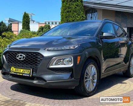 Серый Хендай Kona, объемом двигателя 2 л и пробегом 51 тыс. км за 17300 $, фото 2 на Automoto.ua